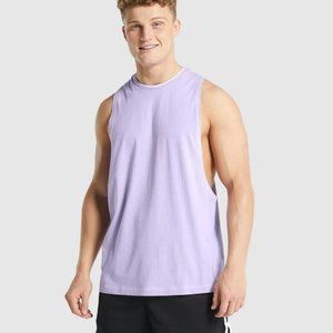 Gymshark Mens RECESS TANK Light Purple